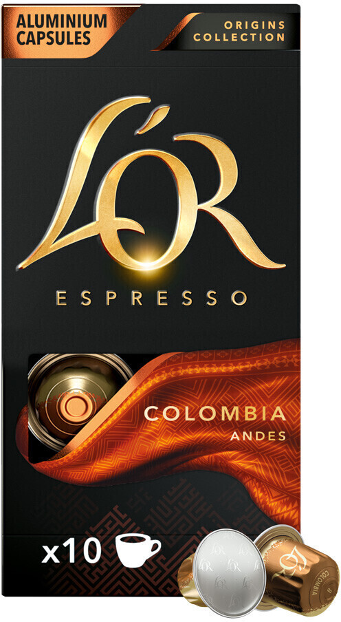 Café espresso sontuoso intensidad 8 L´or 20 cápsulas