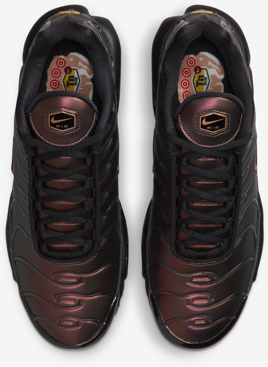 Air max plus black and metallic gold online