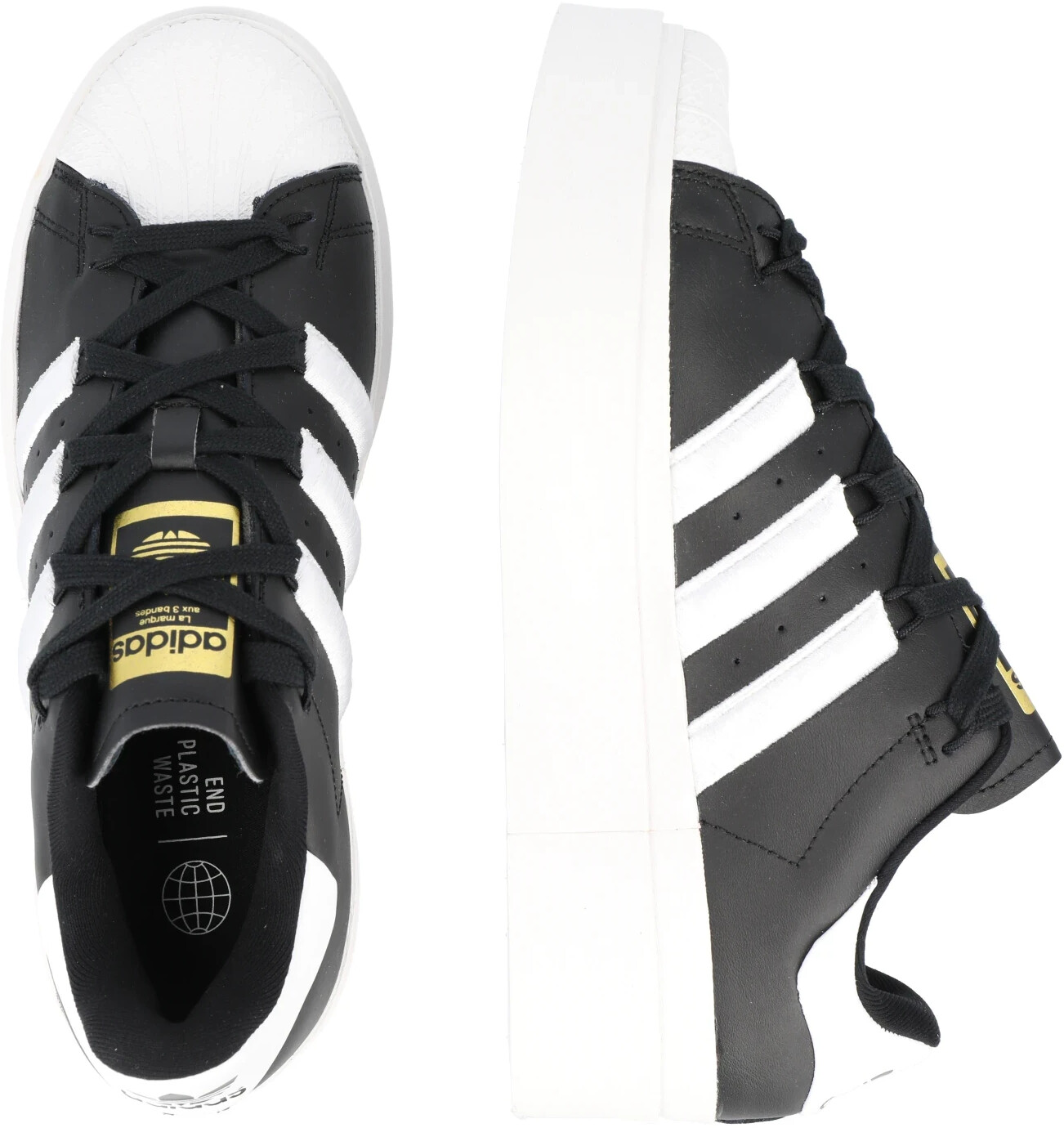 Adidas Superstar Bonega Women core black/cloud white/gold metallic ab €  99,99 | Preisvergleich bei