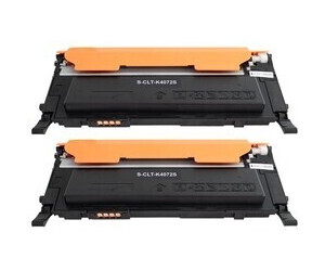 2x Toner BLACK komp.zu CLT-K4072 für HP SAMSUNG CLX-3185 