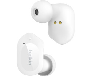 Belkin Écouteurs bluetooth sans fil SOUNDFORM Play - 3 préréglages,  certification IPX5 pour la résistance à la sueur et aux éclaboussures,  autonomie de 38 h, pour iPhone, Galaxy, Pixel, etc., bleu 