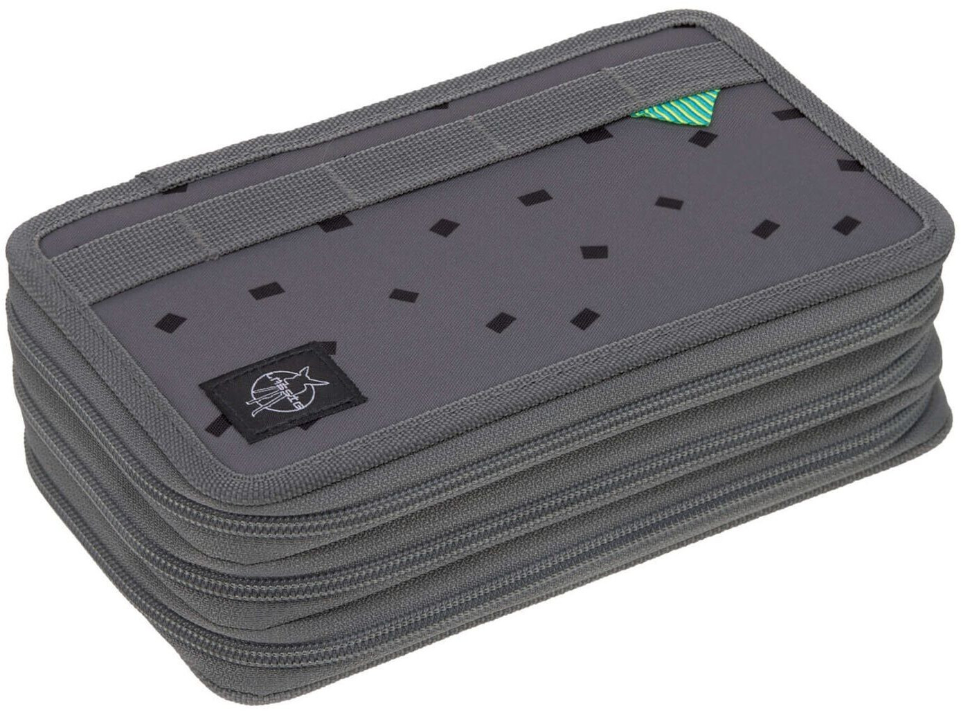 Lässig Pencil Case Unique speckles anthracite