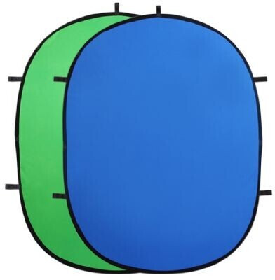 StudioKing Background Board 240x240cm Green/Blue