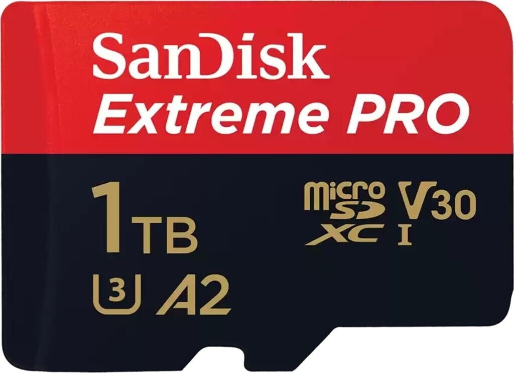 SanDisk Extreme PRO A2 200 Mo/s microSDXC 1 To