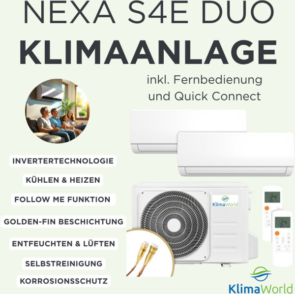 ThermoFLUX NEXA S4M29 2x2,6kW Multisplit, Bild 2