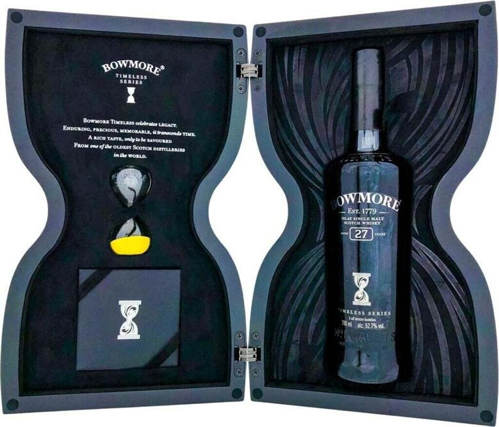 Bowmore 27 Years Old Timeless Series Islay Single Malt 52,7% ab