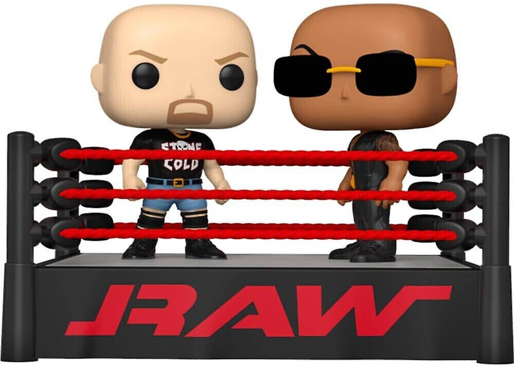 Buy Funko Pop WWE 2 Pack Stone Cold Steve Austin and The Rock from 33.45 Today Best Deals on idealo
