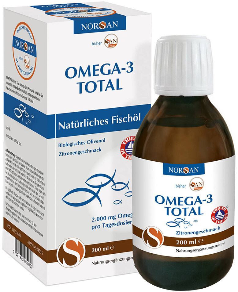 Omega 3 liquide facile à prendre : Omega-3 Total - NORSAN