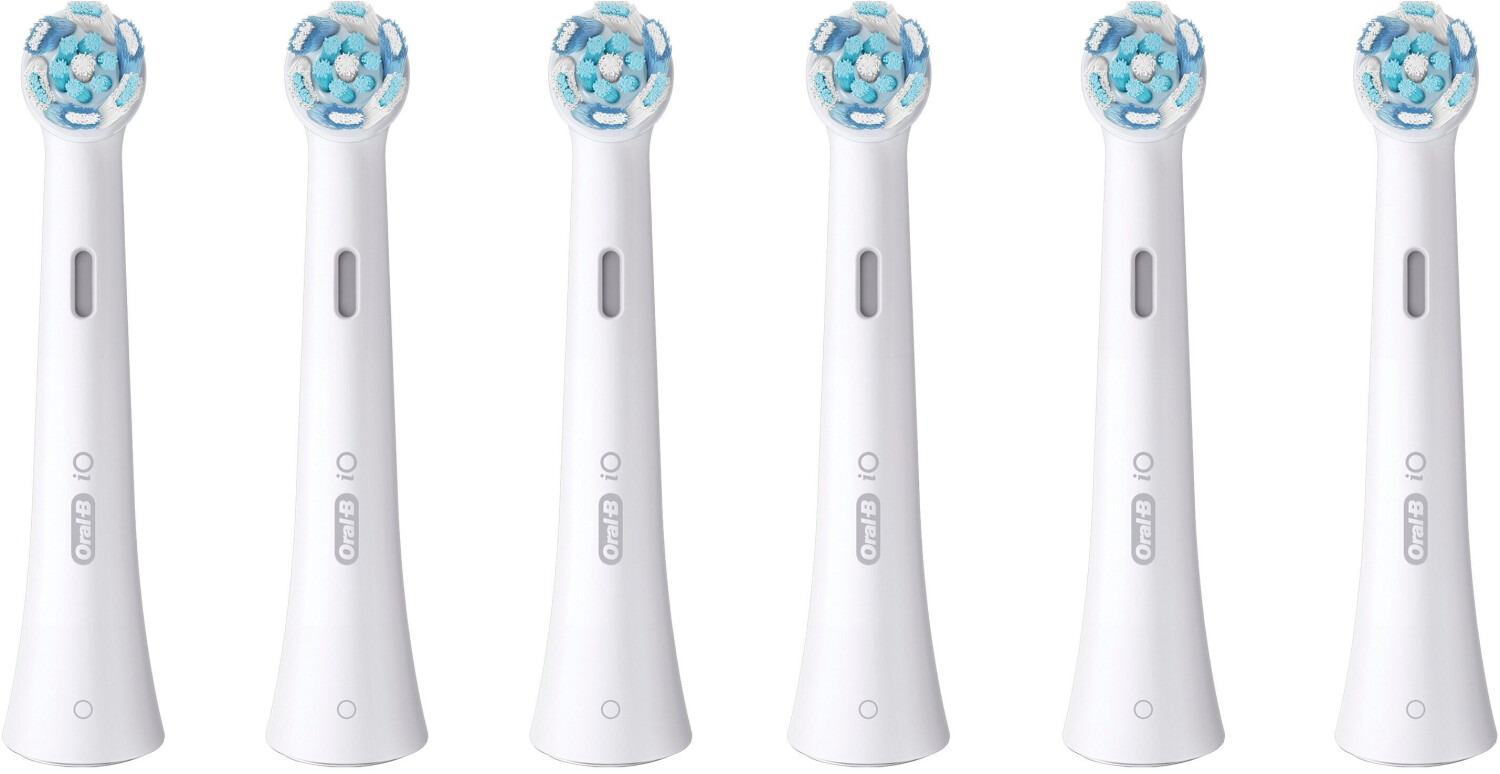 Photos - Electric Toothbrush Oral-B iO Ultimate Clean Toothbrush Heads white  (6 pcs)