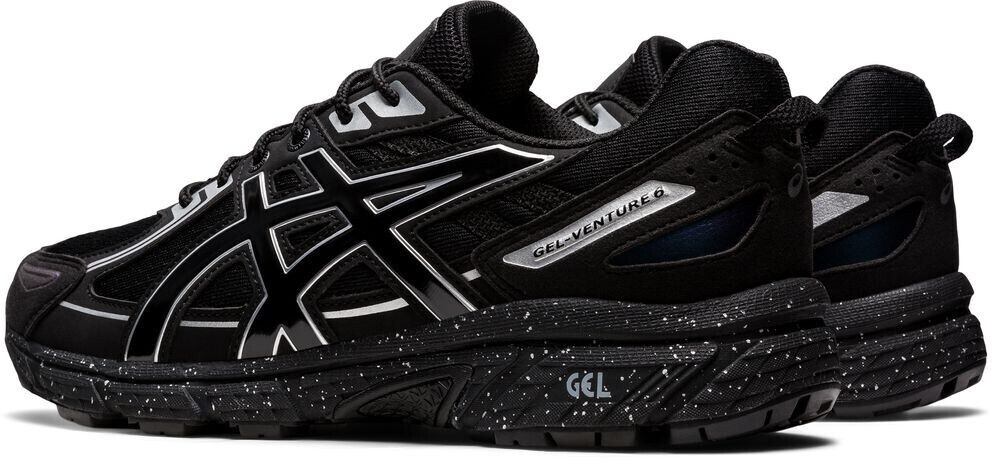 Asics gel venture black sales