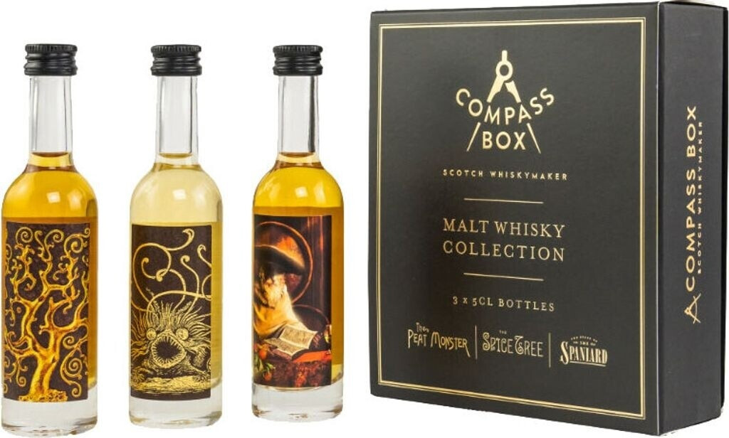 Compass Box Blended Malt Collection 3x0,05l 46%