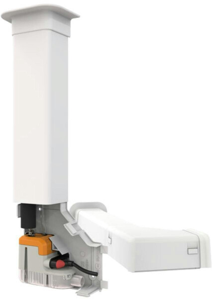 Sauermann Delta Pack - Kondensatpumpe mit Kabelkanal 75 x 8 x 6cm signalweiß (DP10CE05UN23)