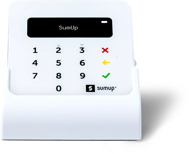 Pack Terminal de paiement Sumup Air Blanc + Station de recharge