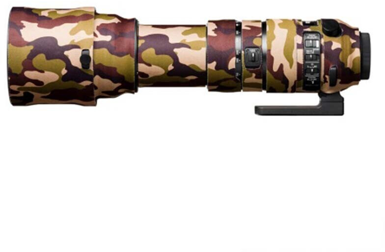 easyCover Lens Oak Cover Sigma 150-600 Mount E/L Camouflage Brown