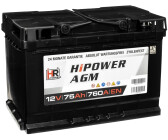 FIAMM ECOFORCE AGM Batterie 12V 95Ah 850A/EN Versorgungsbatterie- Autobatterie