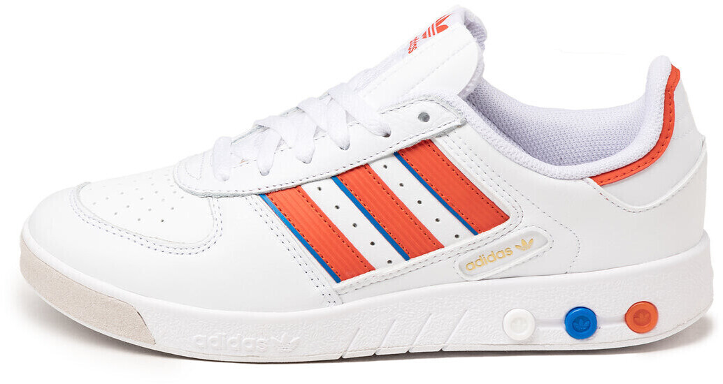 Adidas G.S. Court cloud white/collegiate orange/blue rush