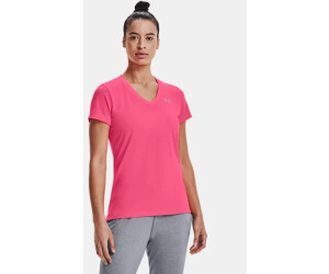 Under armour pink compression shirt 2025
