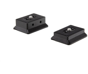 2 Stück PU70 Schnellwechselplatte Adapter Quick Release Plate Kamera Stativ Schnellwechselplatte mit 1/4 Kameraschraube Kompatibel für Gimbal Stativ Kugelkopf 