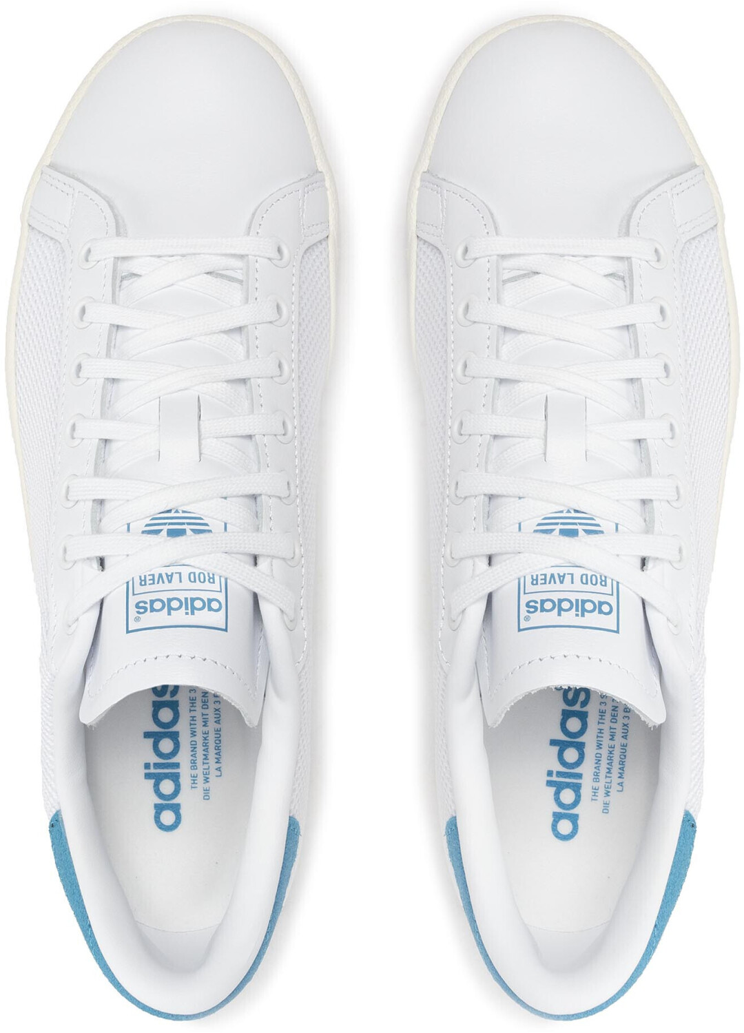 Adidas Rod Laver Vintage cloud white chalk white blue rush ab 59 99 Preisvergleich bei idealo