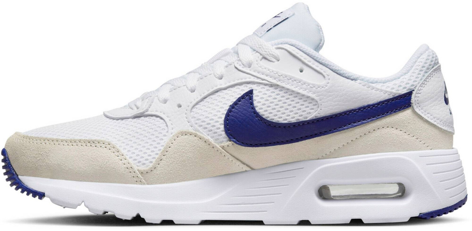 Royal blue and white nike air max on sale