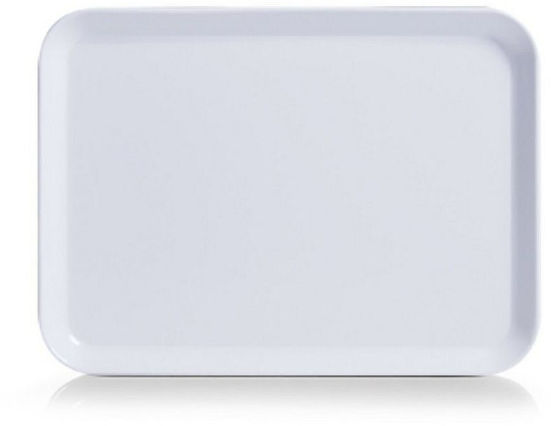 Zeller Melamintablett 24x 18 cm weiß ab € 5,26 | Preisvergleich bei
