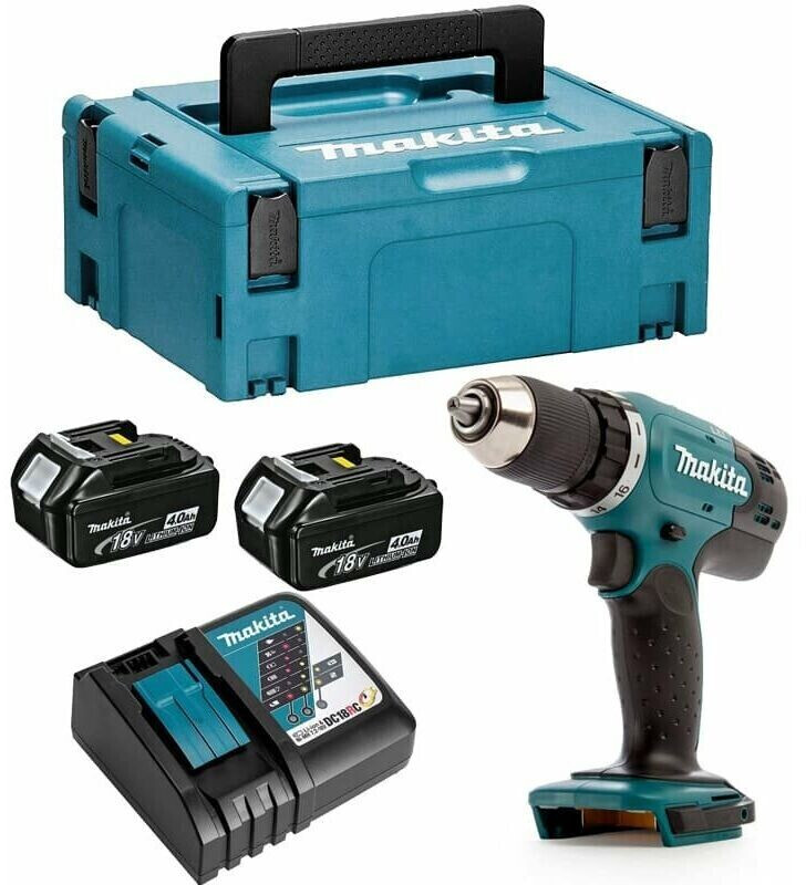 Makita DDF453ERMJ (2 x 4.0 Ah + MakPac)