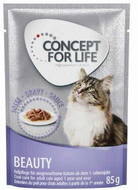 Concept for Life Cat Beauty in Gravy 85g au meilleur prix sur