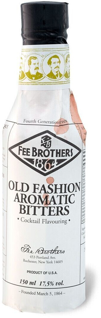 Fee Brothers Old Fashioned Bitters 0.15l 17,5% ab 12,06 € | Preisvergleich  bei