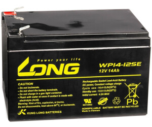 WP14-12SE 【3個セット】（産業用鉛蓄電池）【サイクルバッテリー】LONG