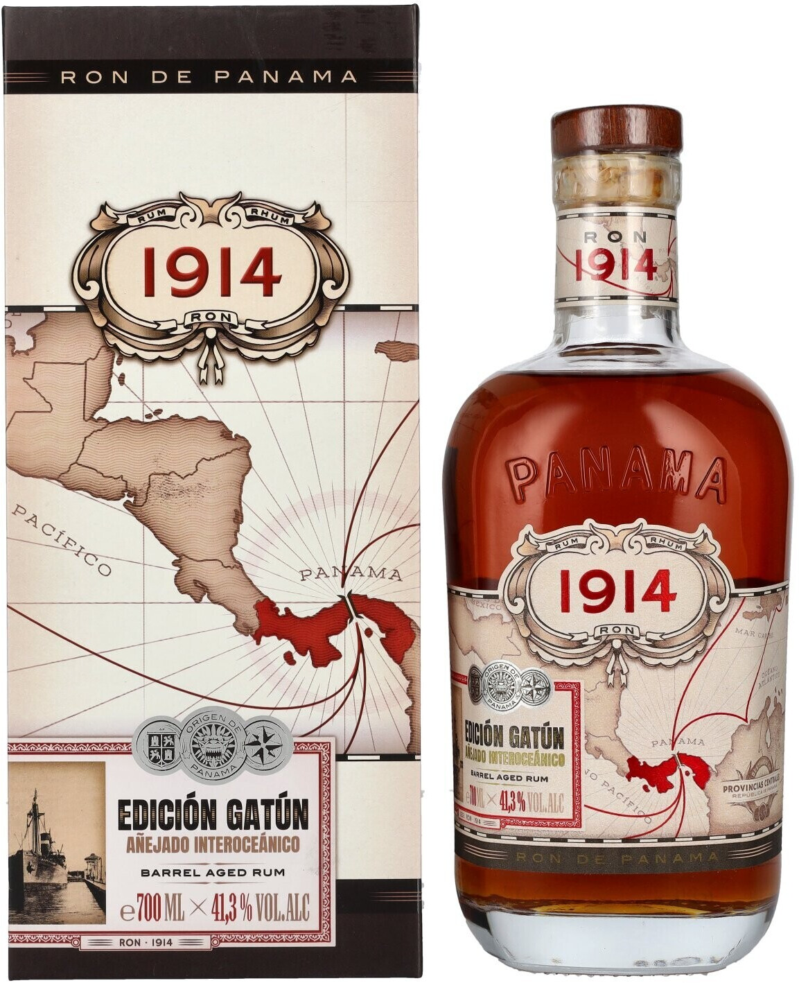 Ron 1914 Edicion Gatun 0,7l 41,3%