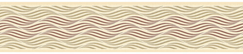 A.S. Creation Bordüre Wellen beige braun 5 m x 13 cm (3841-33) ab