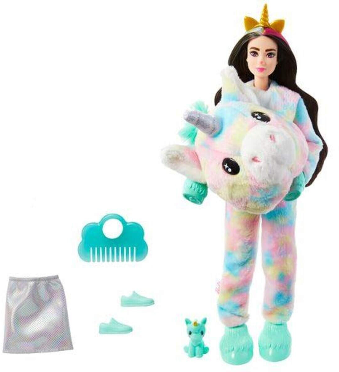 Barbie Cutie Reveal con costume da unicorno (HJL58) a € 87,80 (oggi)