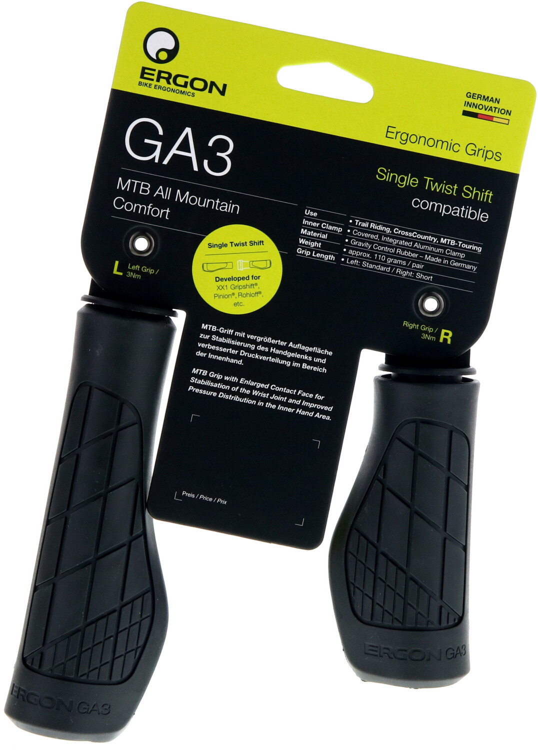 Poignées ergonomiques Ergon GP5
