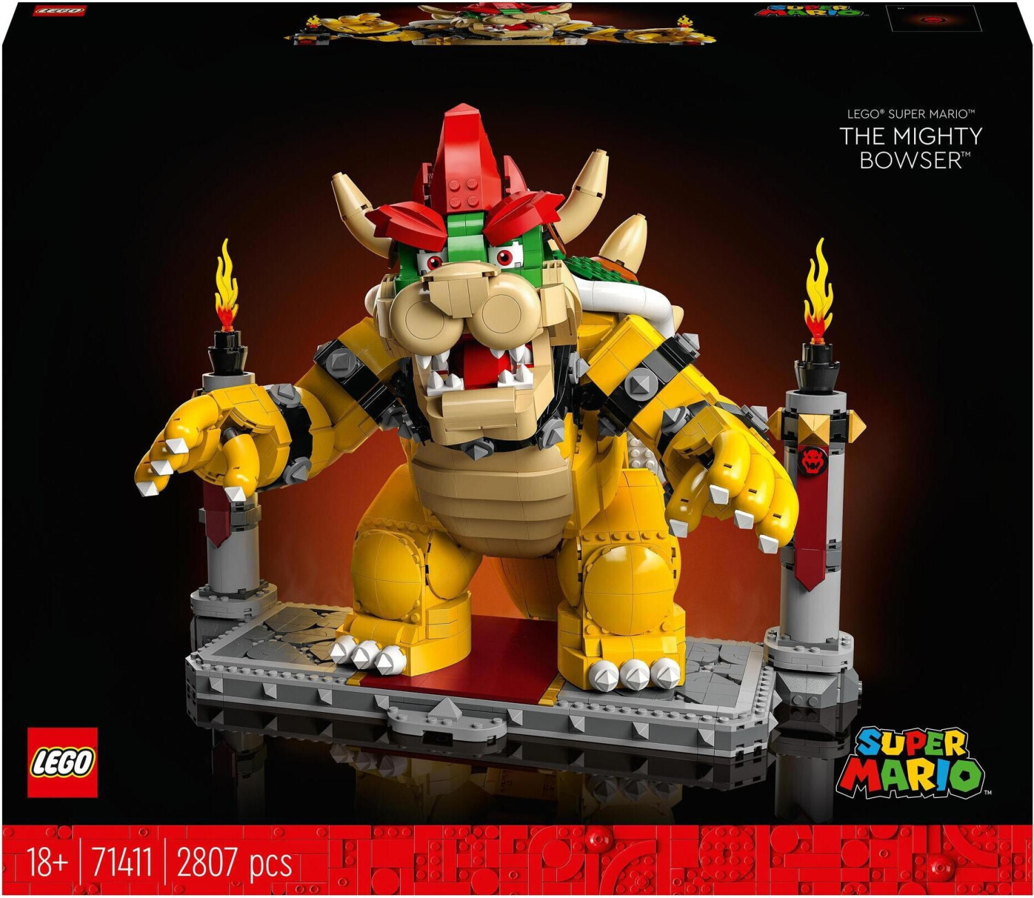 Soldes LEGO Super Mario - Le puissant Bowser (71411) 2024 au