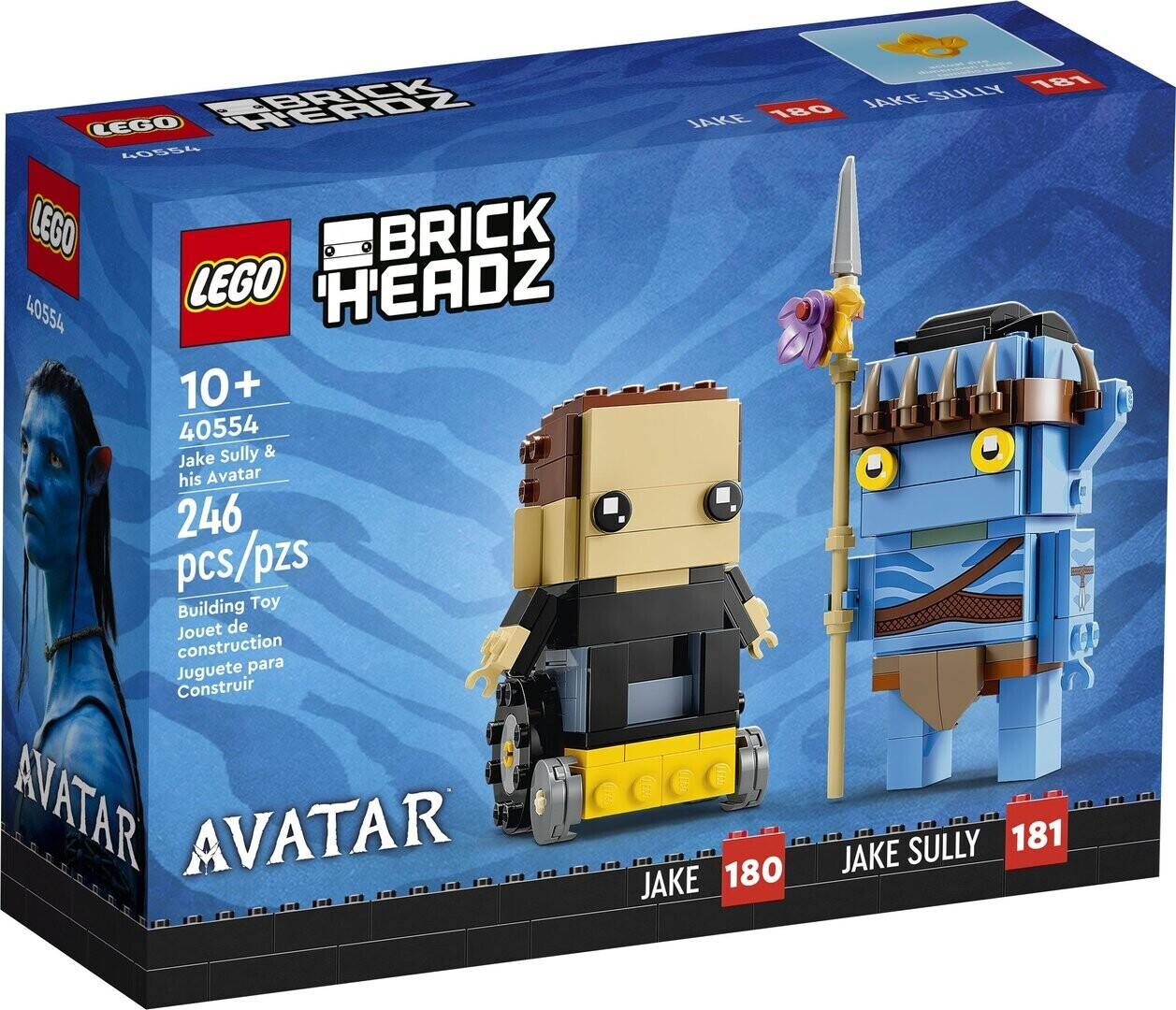 LEGO BrickHeadz:Avatar - Jake Sully und sein Avatar (40554) ab 19,99 €