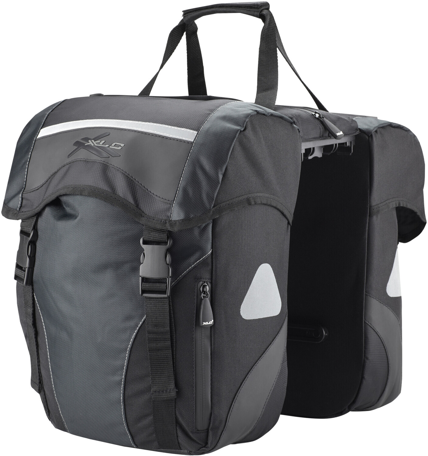 XLC Carry More double pannier incl. adapter 30l black