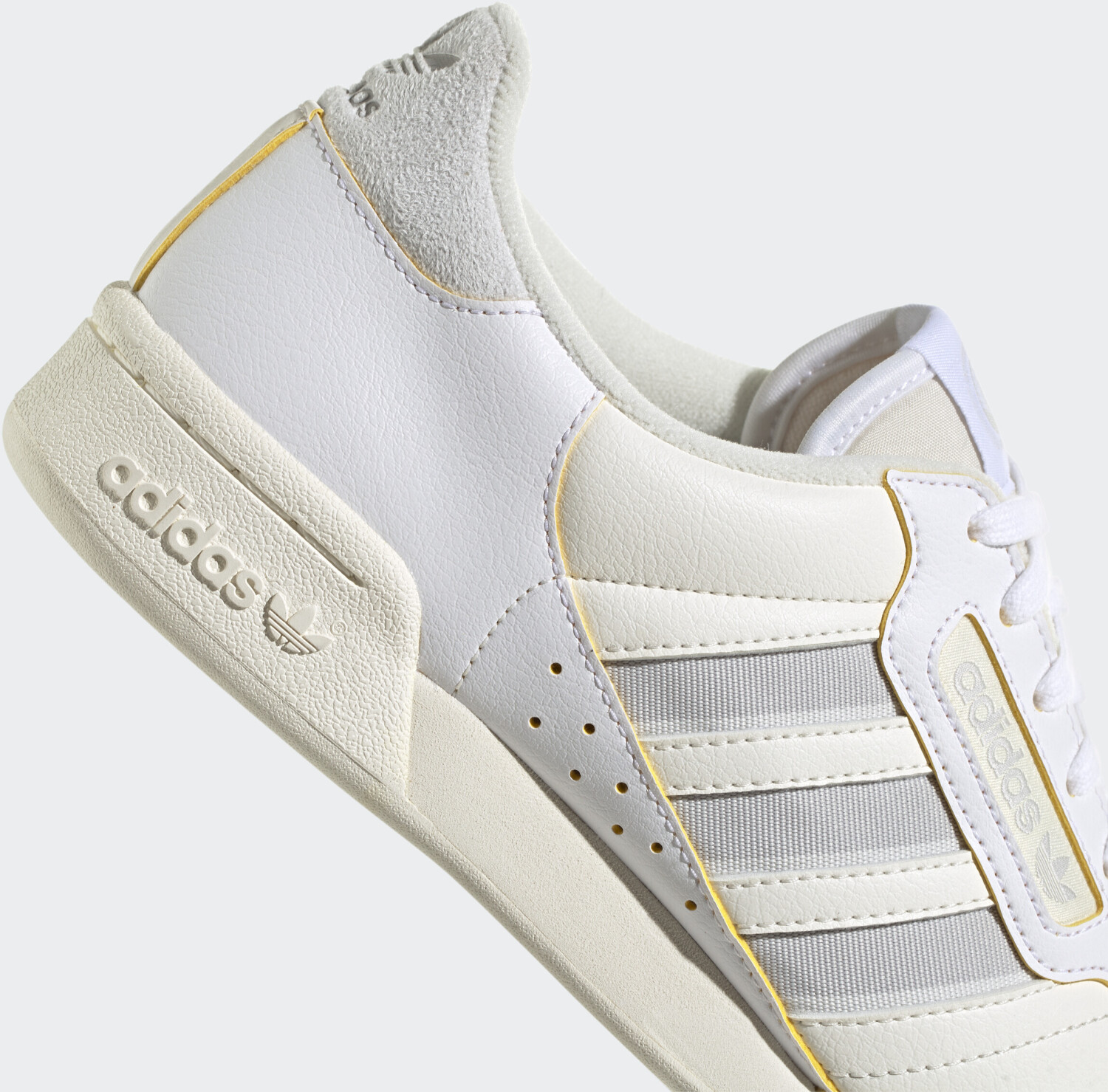 Adidas continental 80 white grey one discount