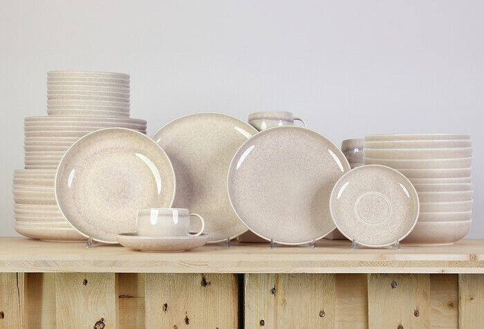 like. by Villeroy & Boch Perlemor Sand Kombiset für 12 Personen (60-tlg ...