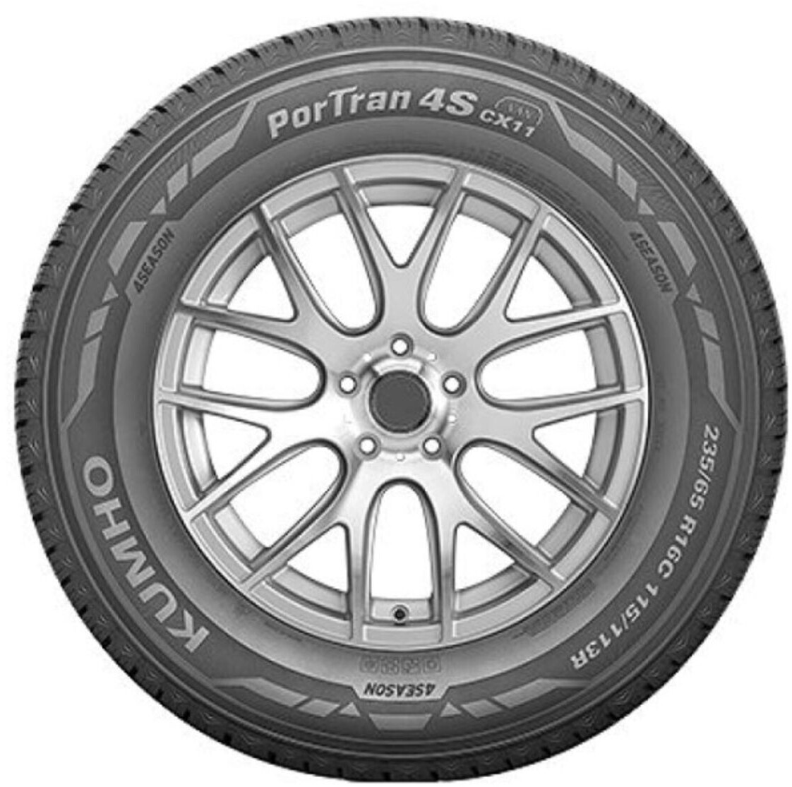 Kumho PorTran 4S CX11 215/65 R16C 109/107T