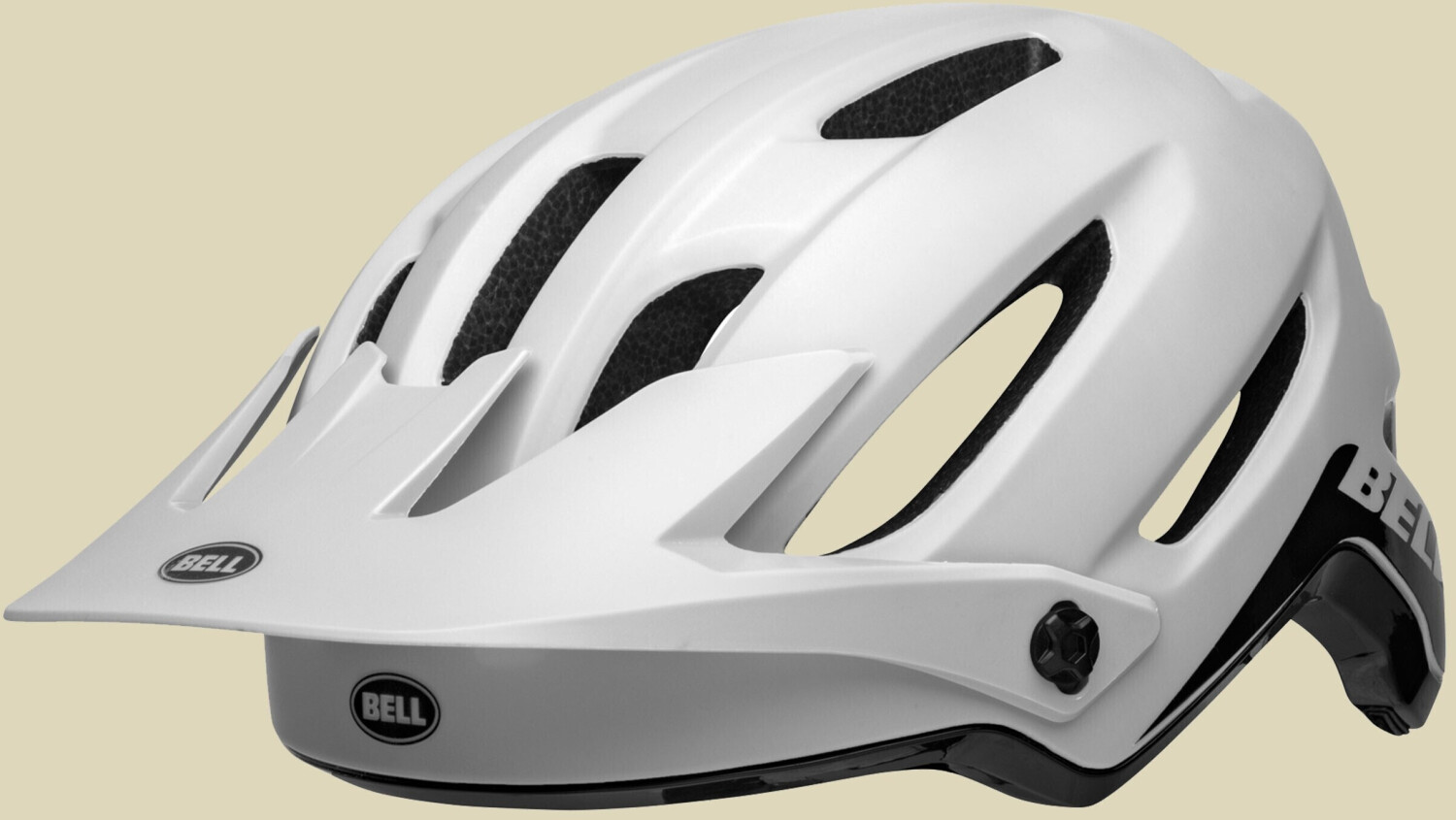 Bell 4Forty MIPS matte/gloss white/black