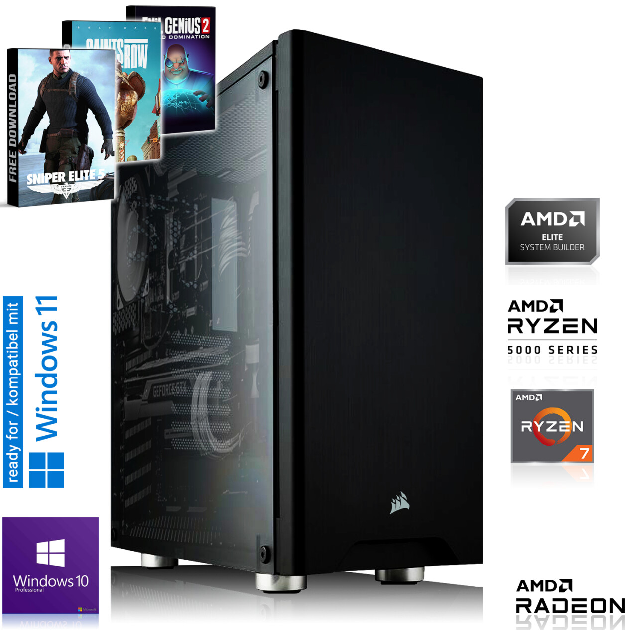 Memory PC GAMING PC (4262380431133) ab 1.524,37 € Preisvergleich bei