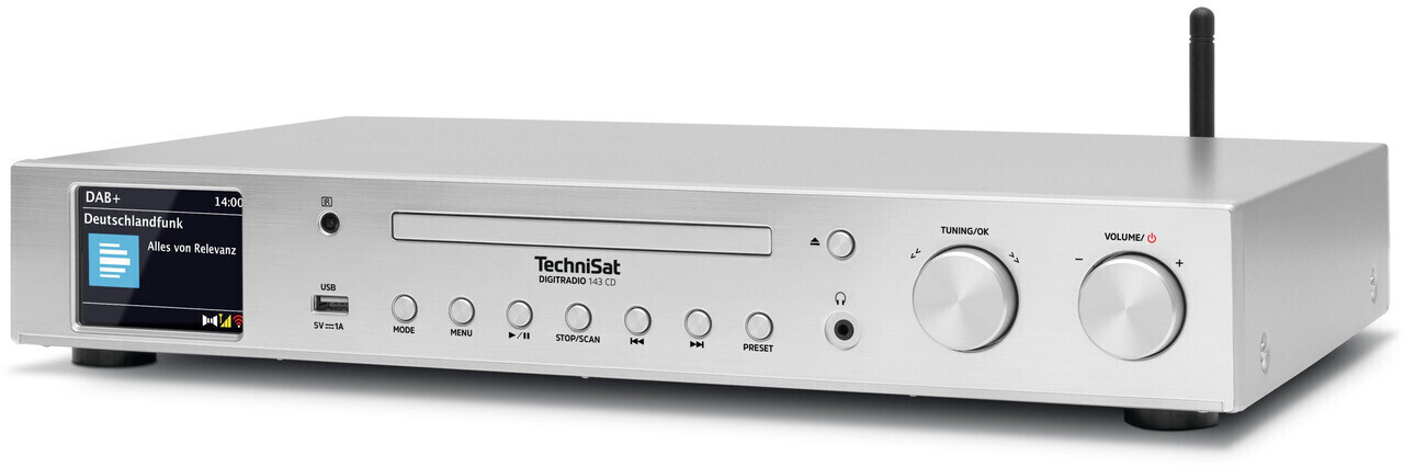 TechniSat Digitradio 143 CD silver ab 191,69 € (Februar 2024 Preise) |  Preisvergleich bei