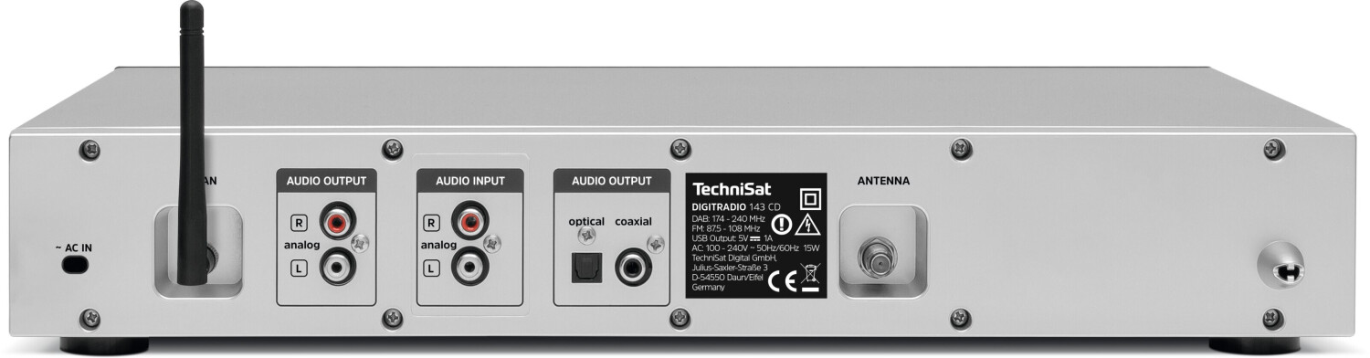 TechniSat Digitradio 143 CD silver ab 193,00 € (Februar 2024 Preise)