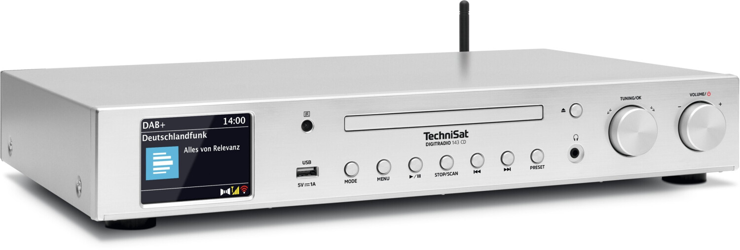 TechniSat Digitradio 143 CD (Februar ab | Preise) bei 2024 € silver Preisvergleich 191,69