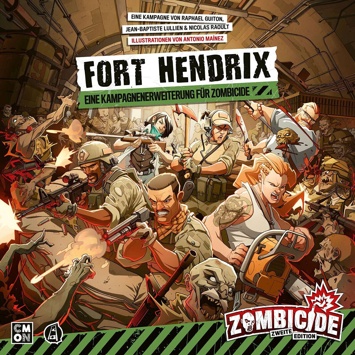 Zombicide 2ndEdition Fort Hendrix Extension
