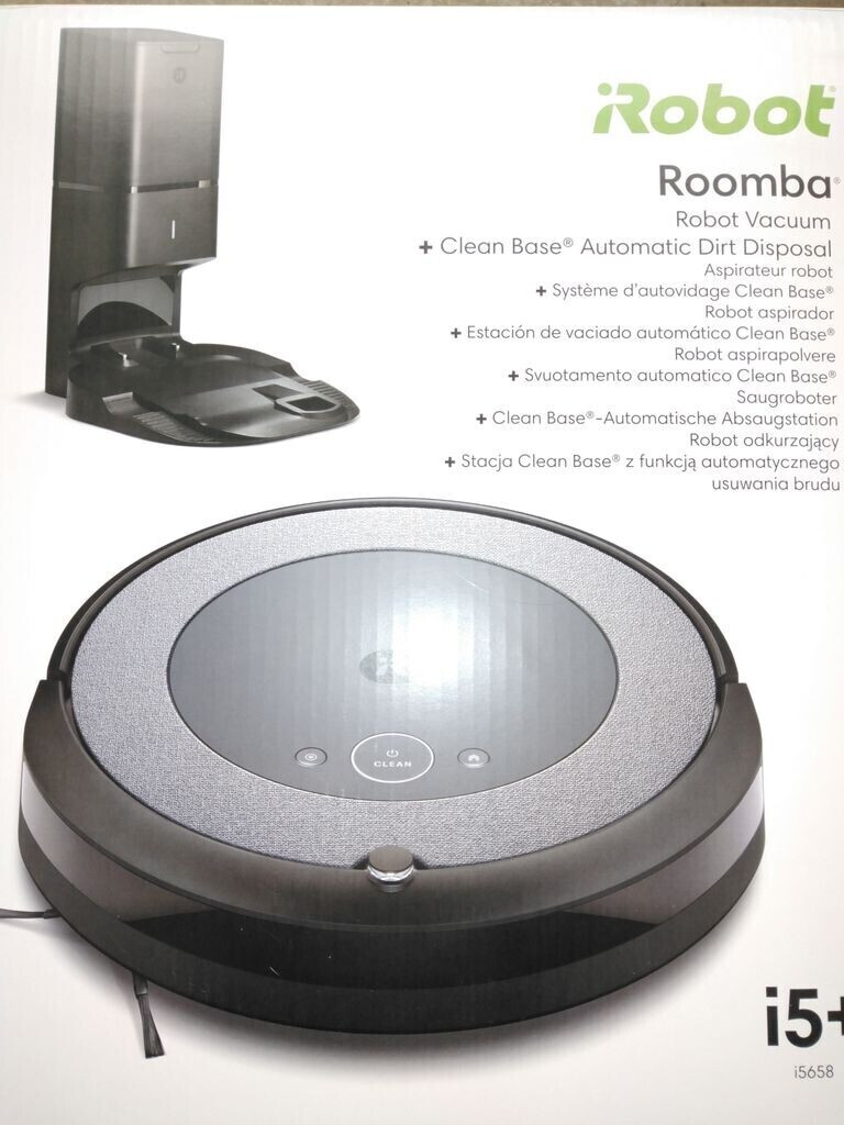 iRobot Roomba i3+ - Aspirateur robot avec station de vidange
