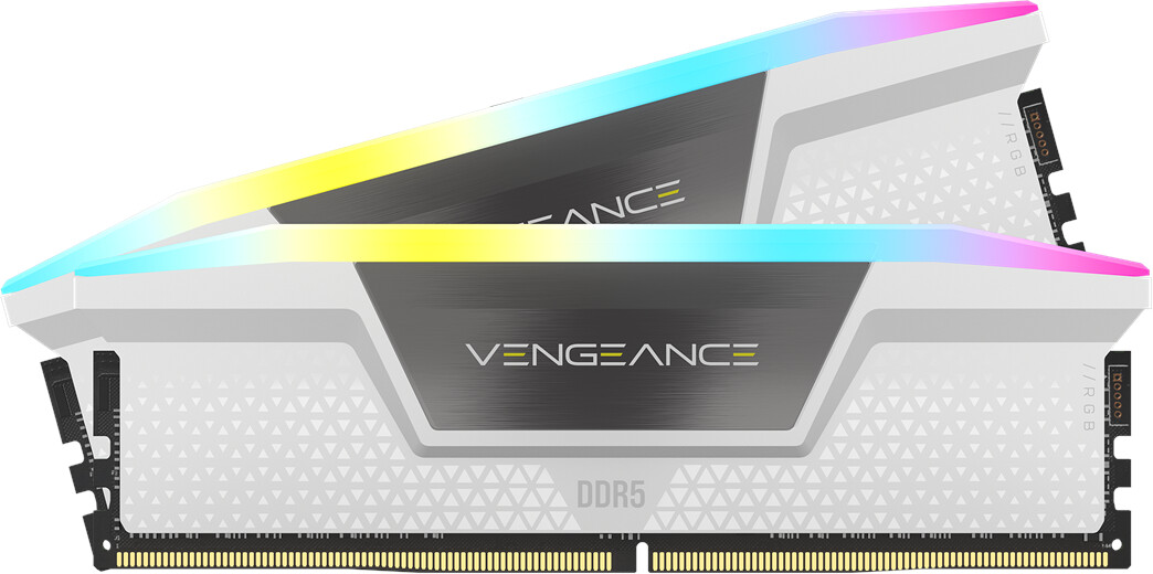 Corsair Vengeance RGB 32 Go Kit DDR5-5600 CL36 (CMH32GX5M2B5600C36W)