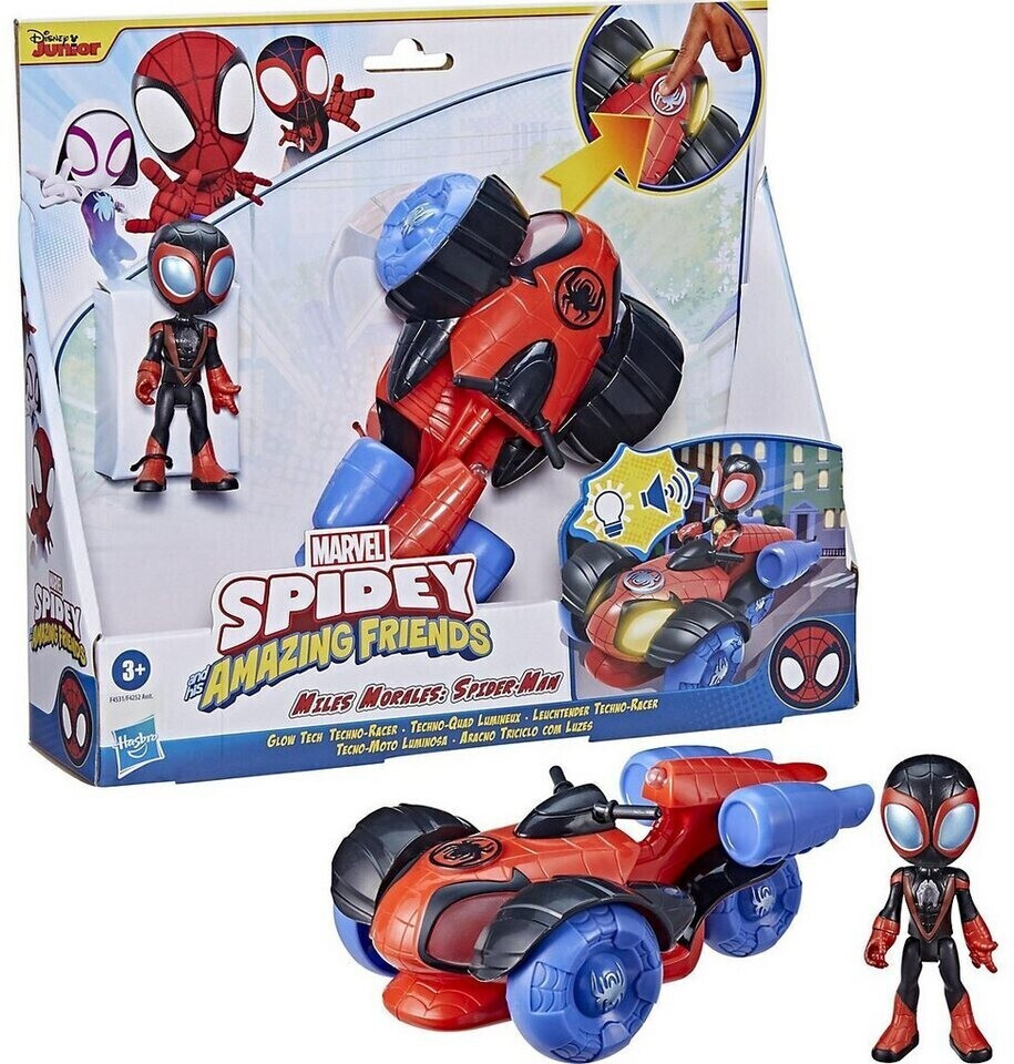 Hasbro Marvel Spidey and his amazing friends - Miles Morales Spider Man au  meilleur prix sur