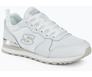 Ladies silver skechers best sale