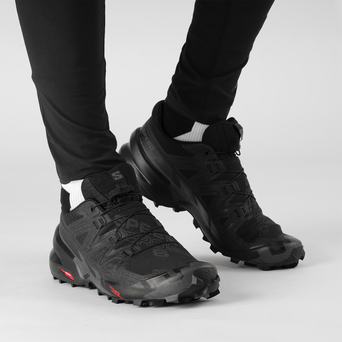 Salomon SPEEDCROSS 6 GTX - Zapatillas de trail running -  black/phantom/negro 